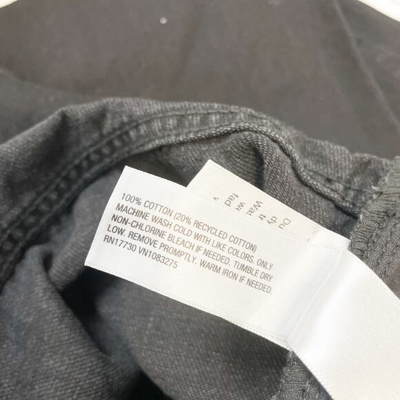 Universal Thread Women's Mid Rise Super Wide Leg Jeans Black Size 8 Reg - Picture 7 of 7